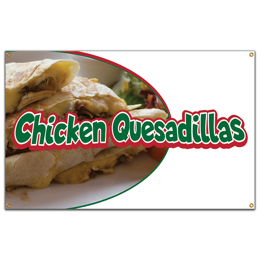 Chicken Quesadillas Banner