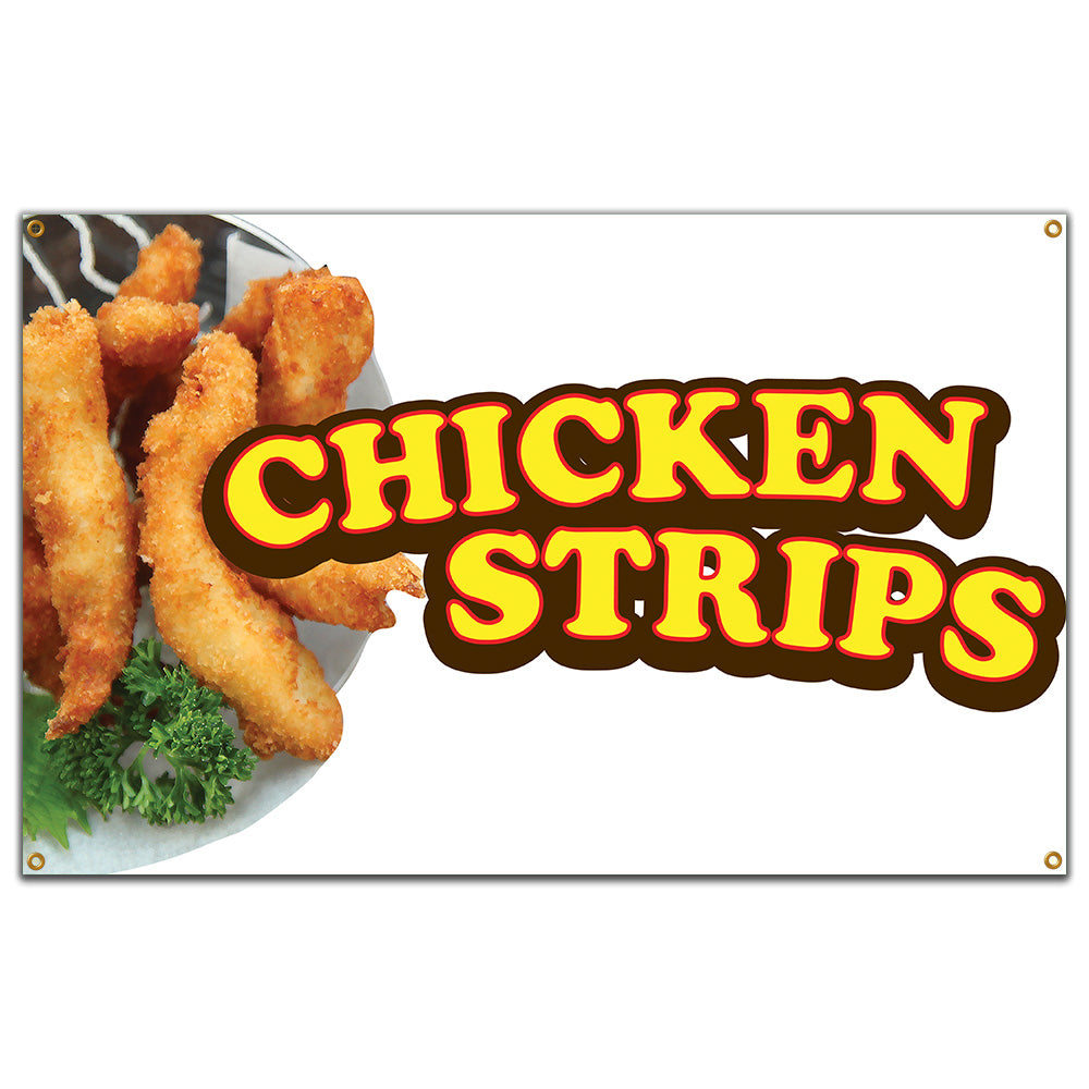 Chicken Strips Banner