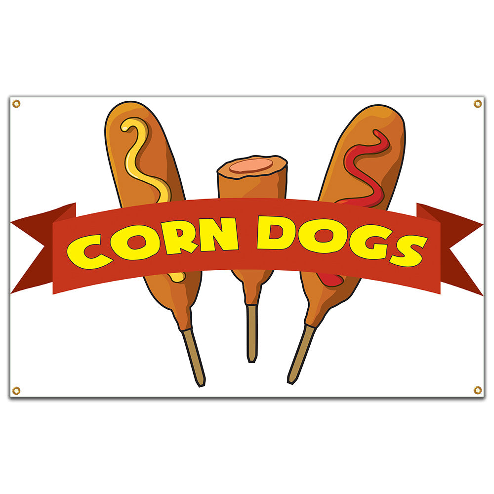 Corn Dogs Banner