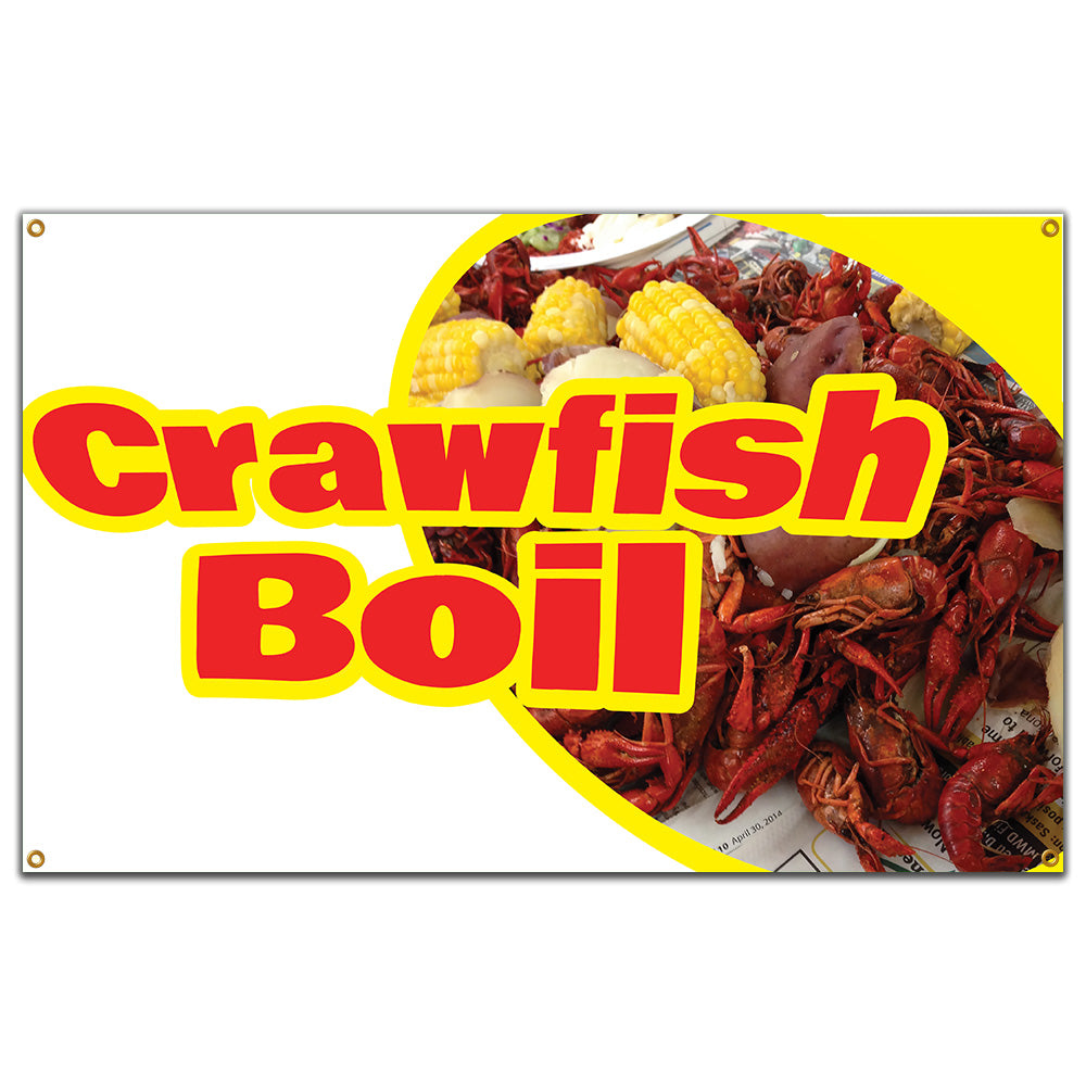 Crawfish Boil Banner