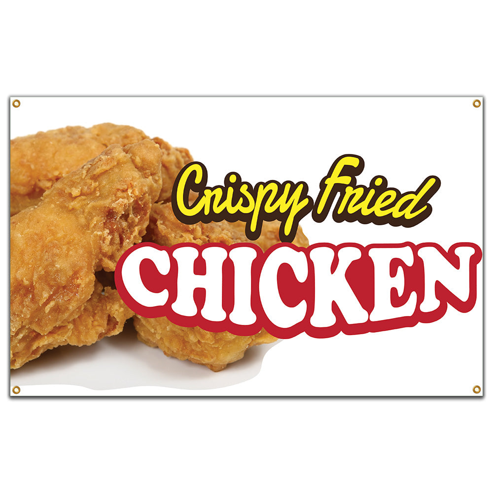 Crispy Fried Chicken Banner