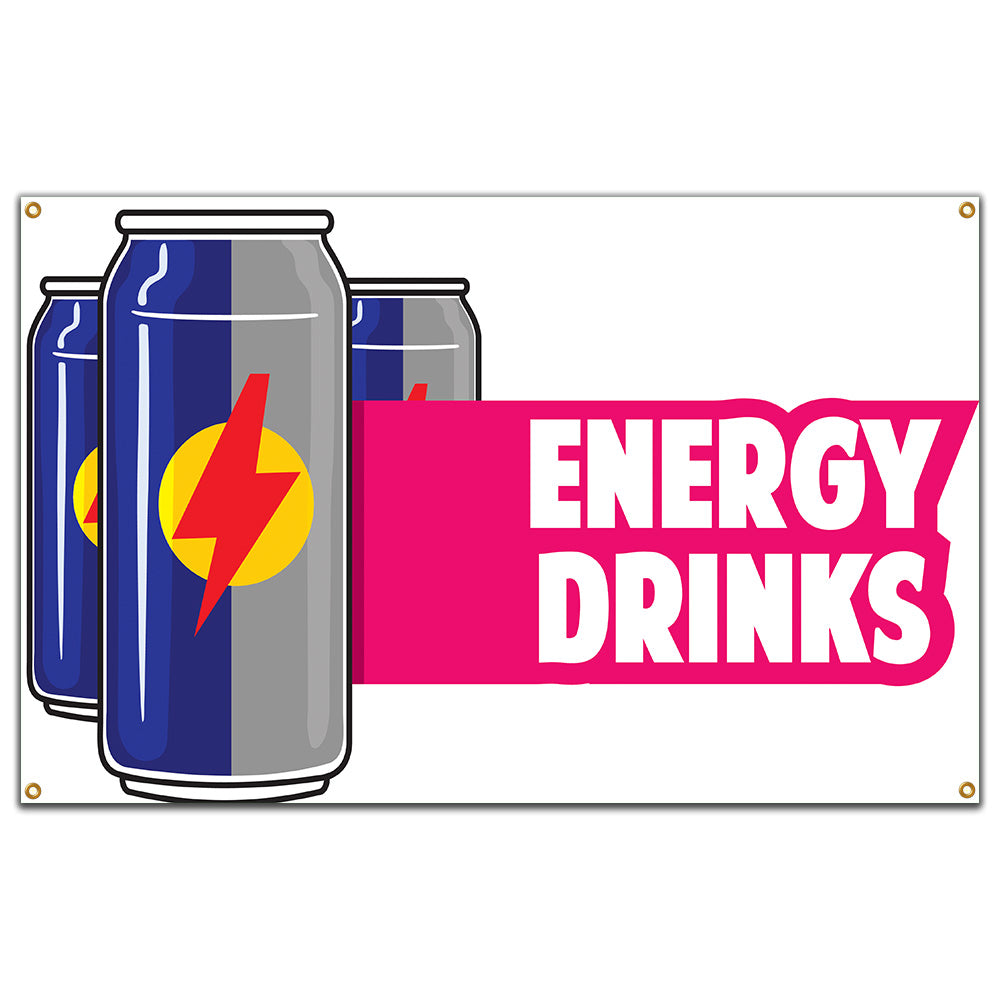 Energy Drinks Banner