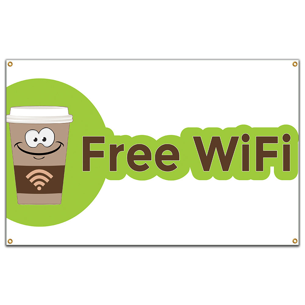 Free Wifi Banner