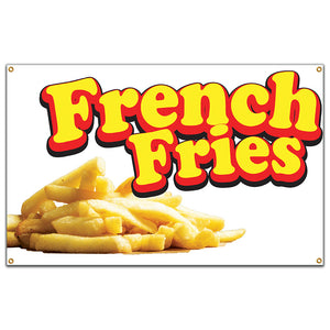 French Fries Banner