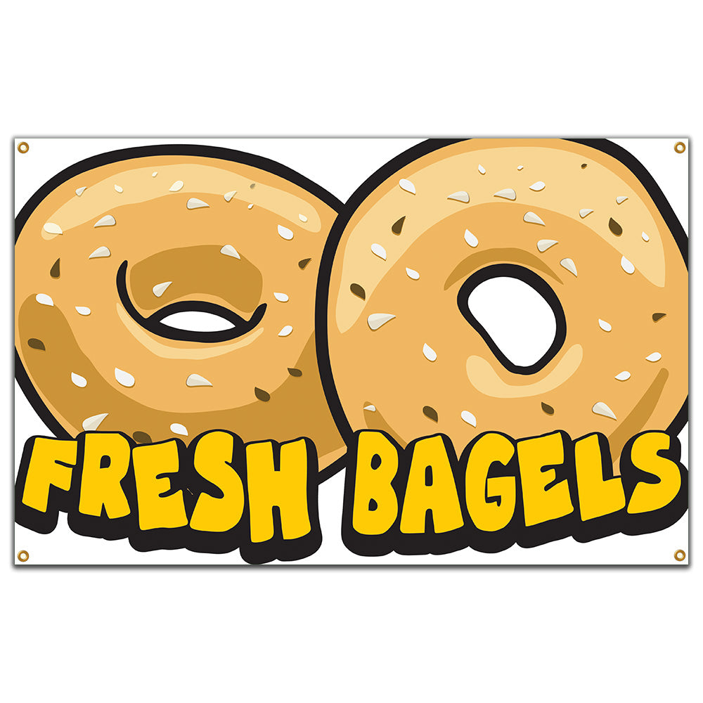 Fresh Bagels Banner