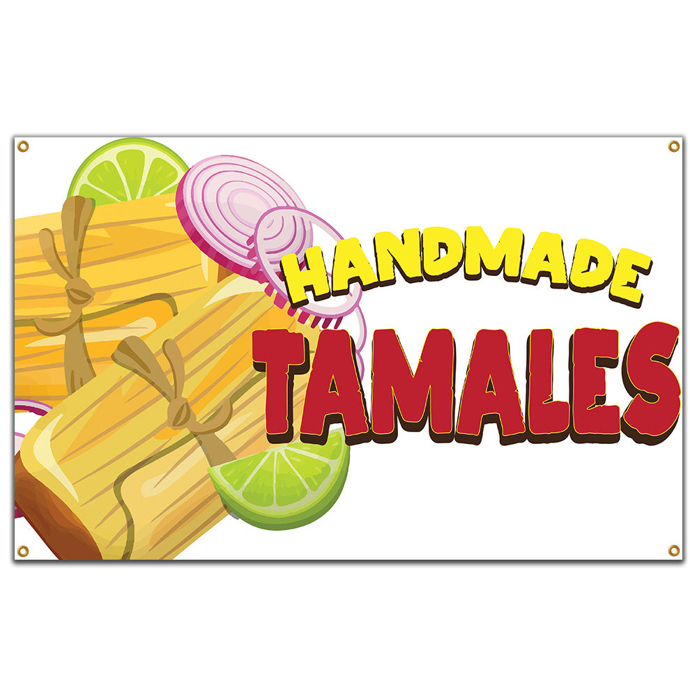 Handmade Tamales Banner