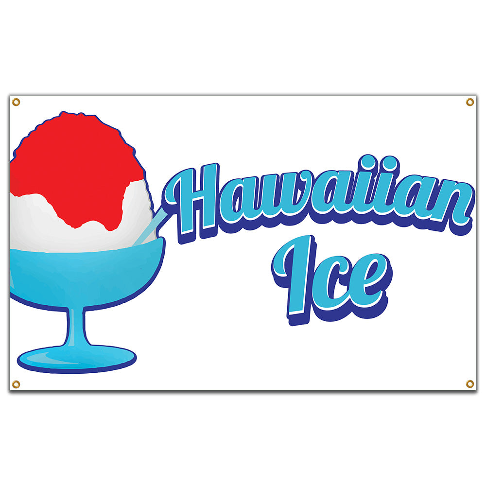 Hawaiian Ice Banner