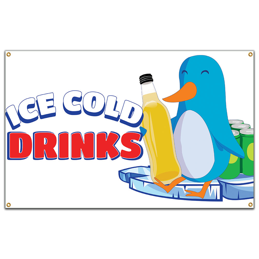 Ice Cold Drinks 2 Banner