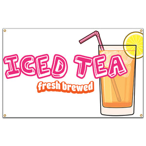 Iced Tea Banner