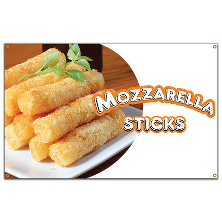 Mozzarella Sticks Banner