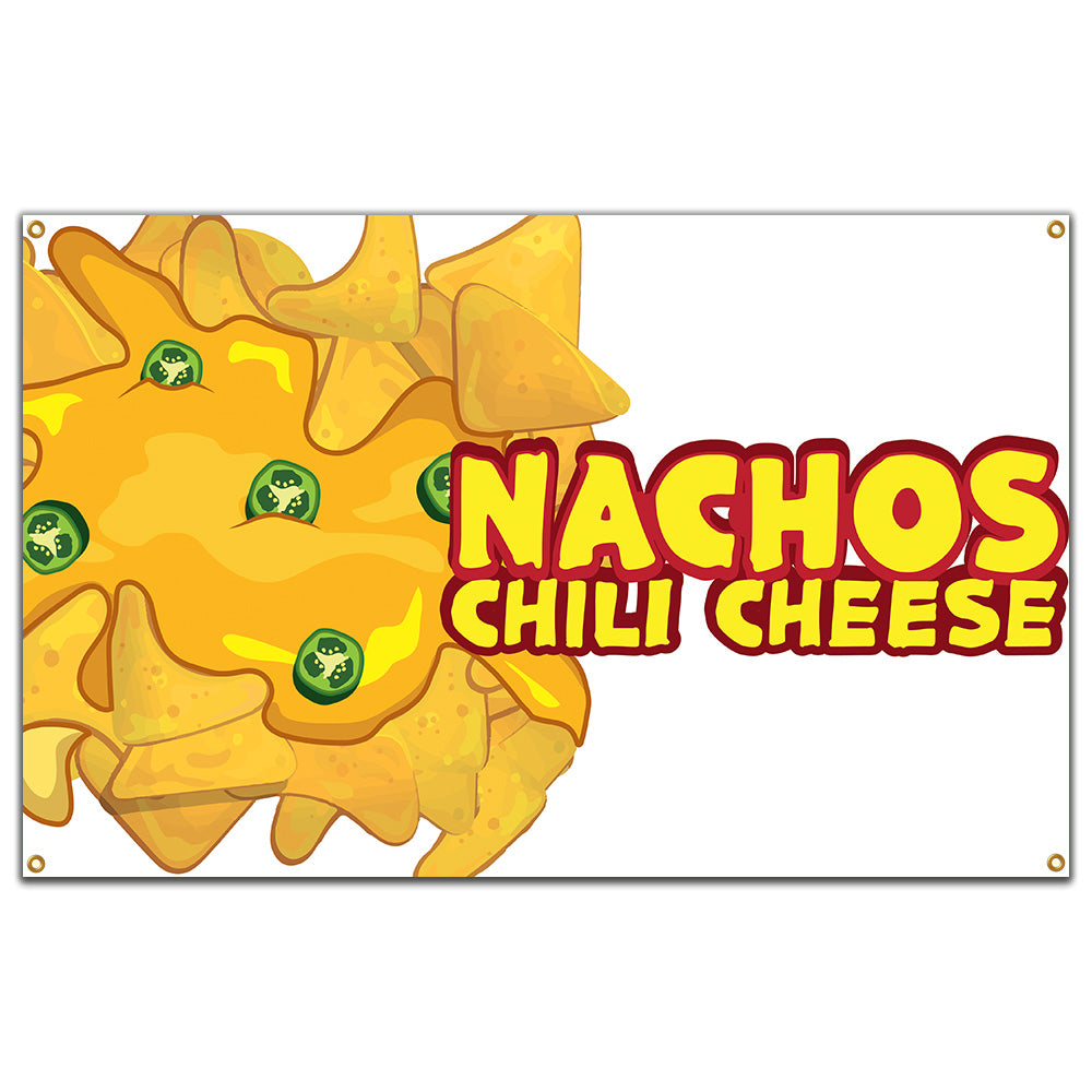 Nachos Chili Cheese Banner