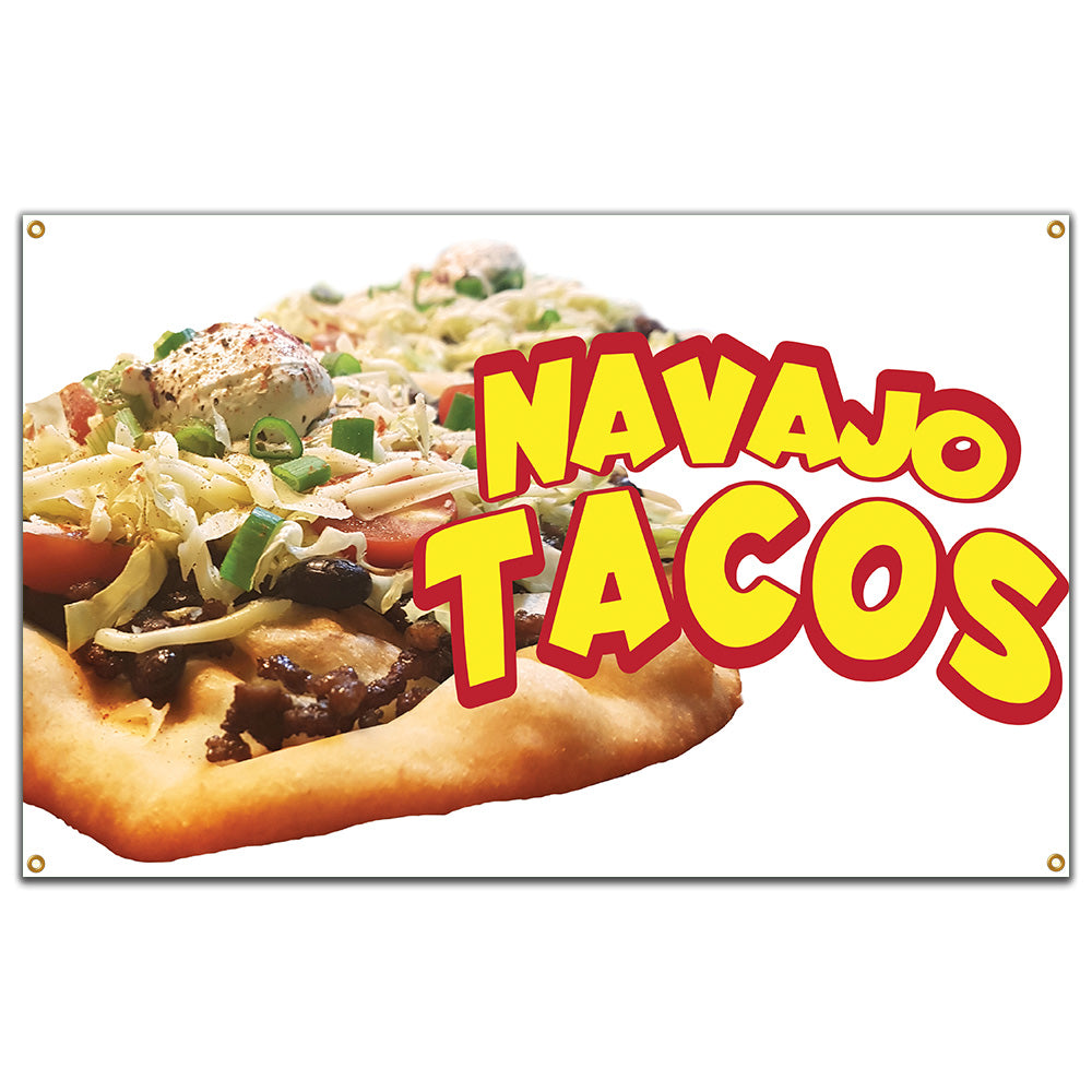 Navajo Tacos Banner