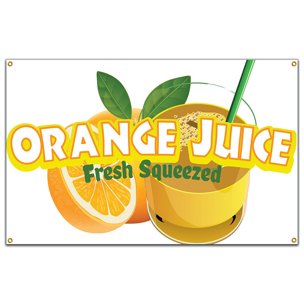 Orange Juice Banner