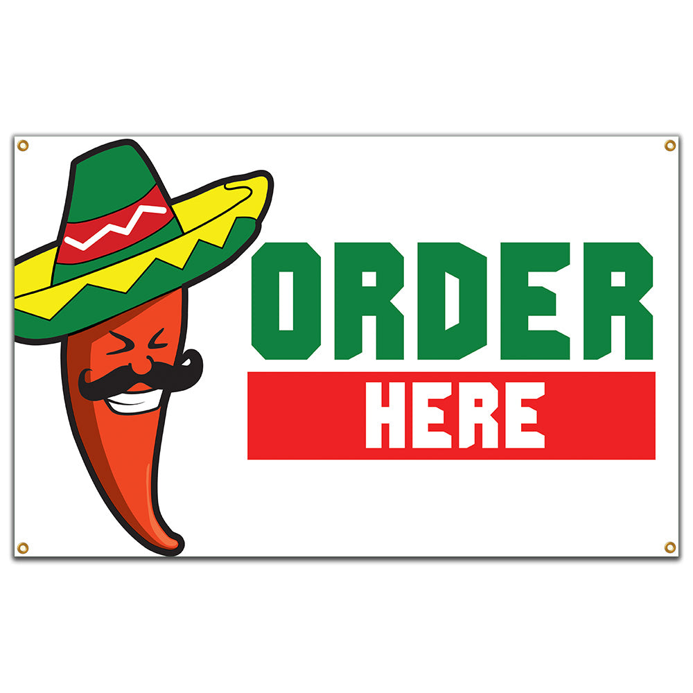 Order Here Banner