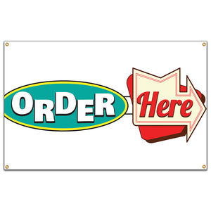 Order Here Banner