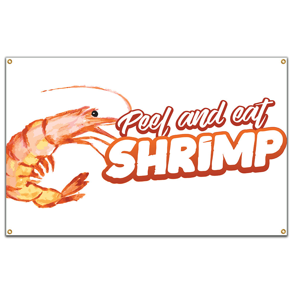 Peel And Eat Shrimp Banner