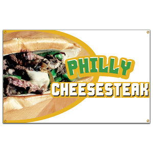 Philly Cheesesteak Banner