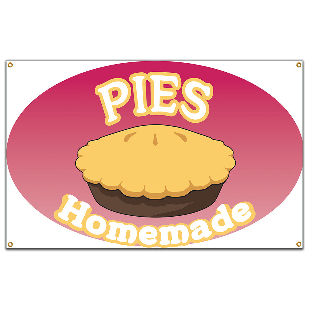 Pies Homemade Banner