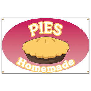 Pies Homemade Banner