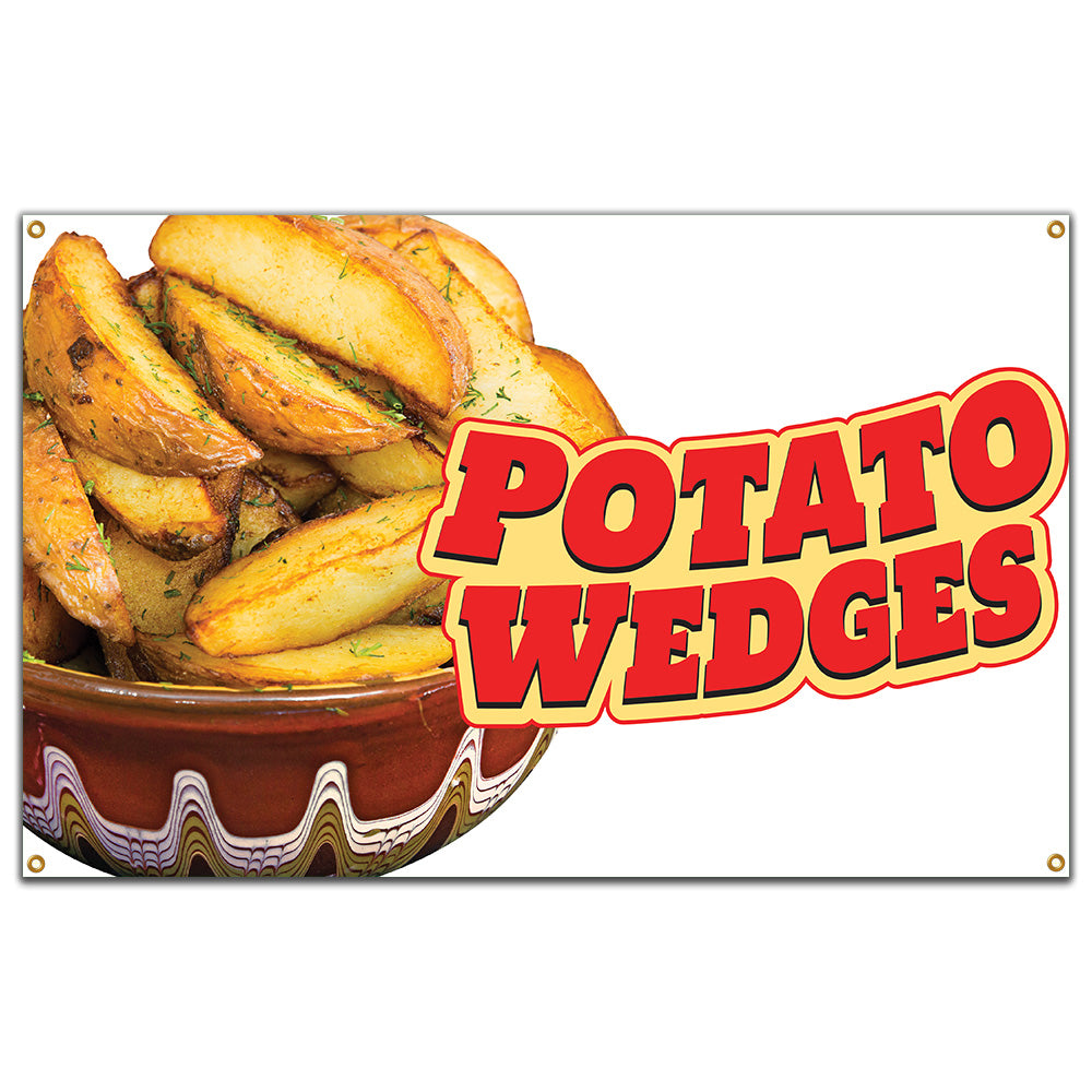 Potato Wedges Banner