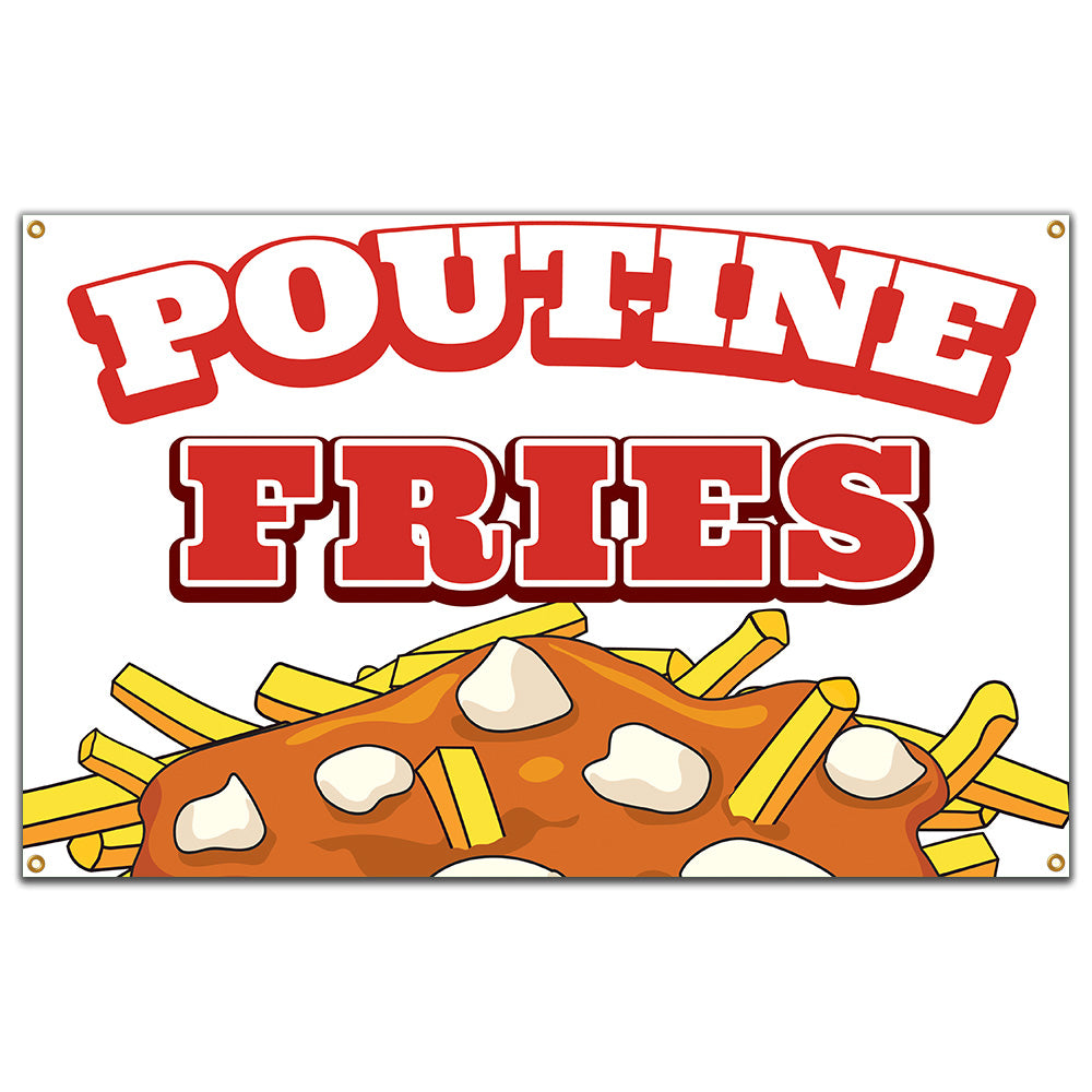Poutine Fries Banner