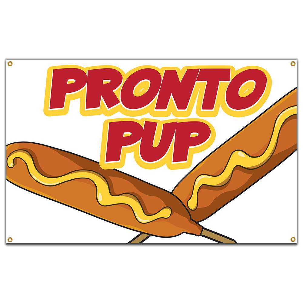 Pronto Pup Banner