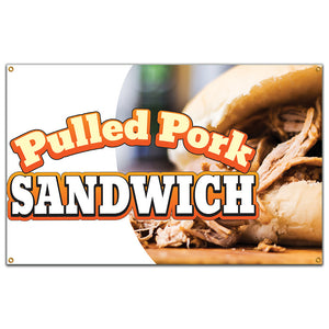 Pulled Pork Sandwich Banner