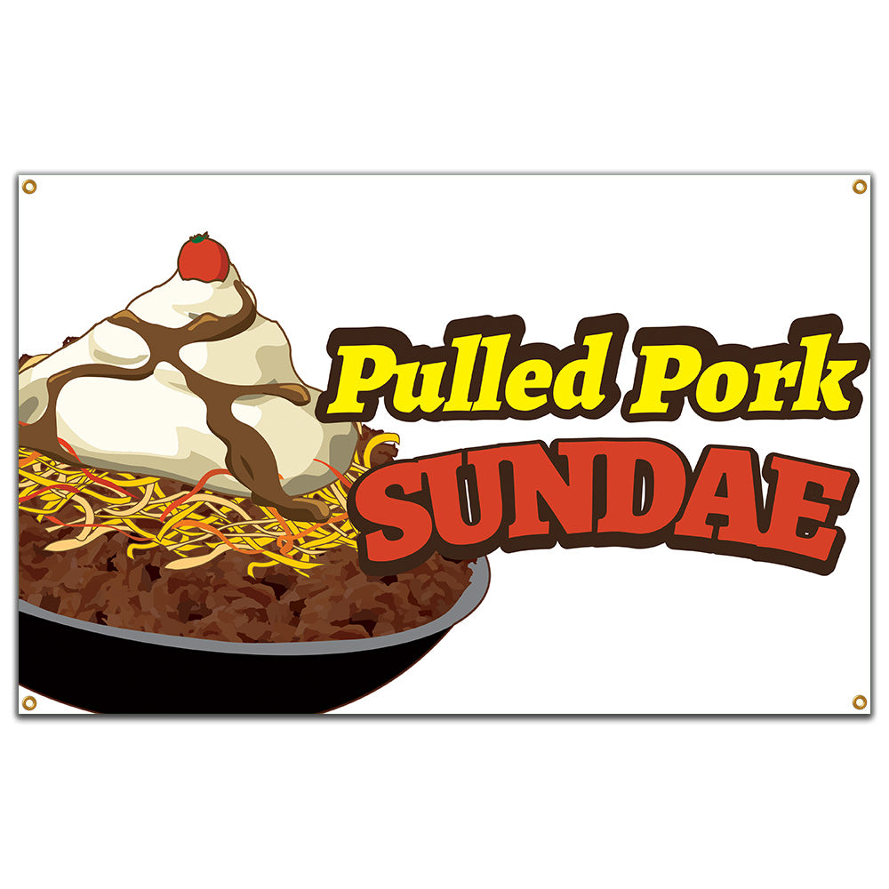 Pulled Pork Sundae Banner