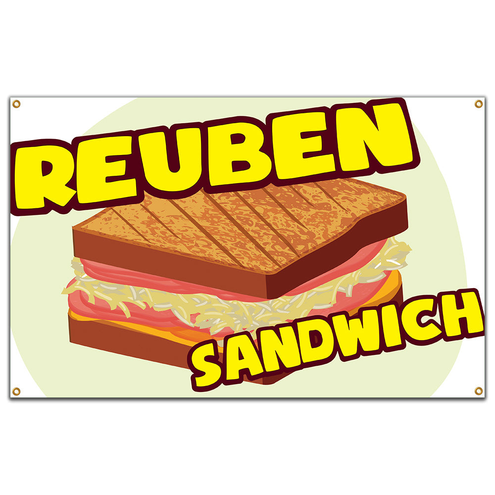Reuben Sandwich Banner