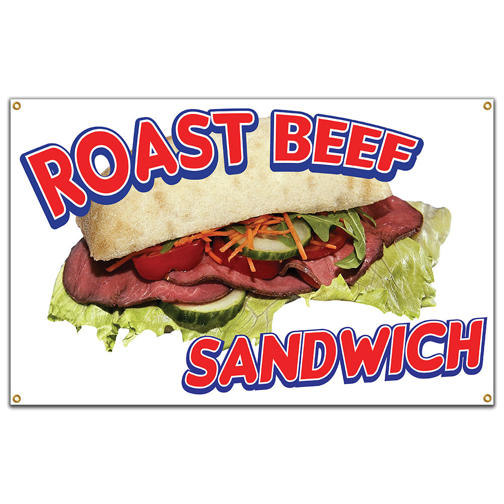 Roast Beef Sandwich Banner