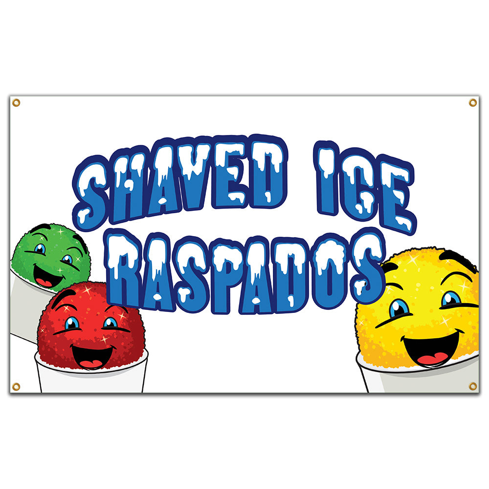 Shaved Ice Raspados Banner