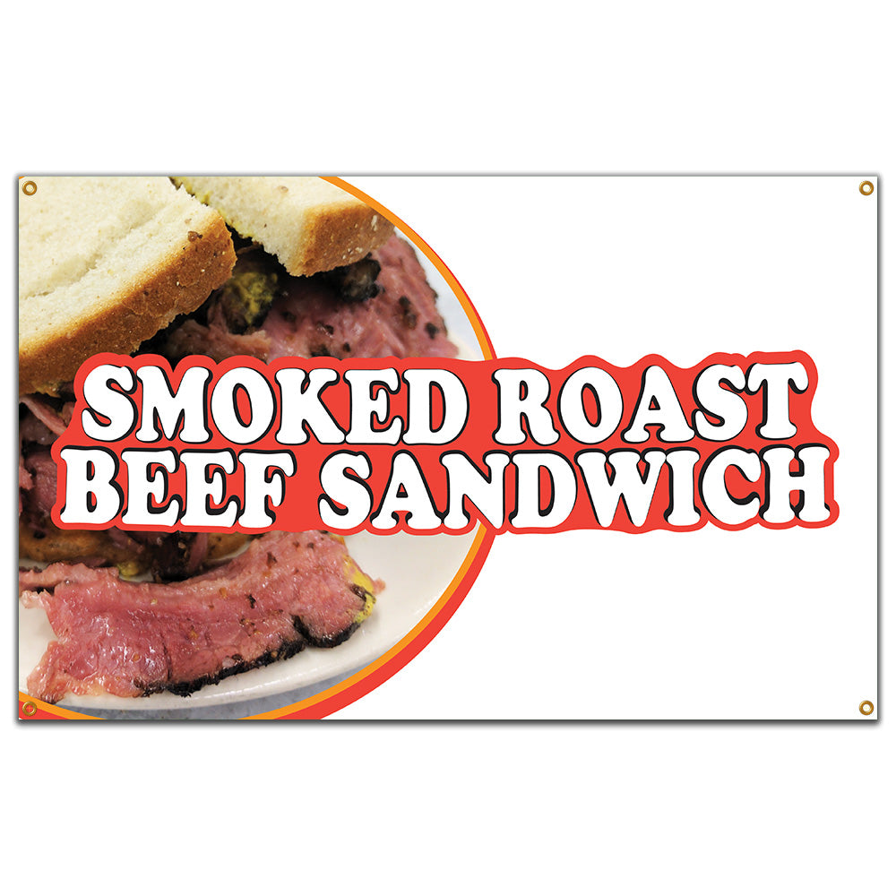 Smoked Roast Beef Sandwich Banner