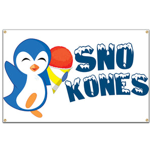 Sno Kones Banner