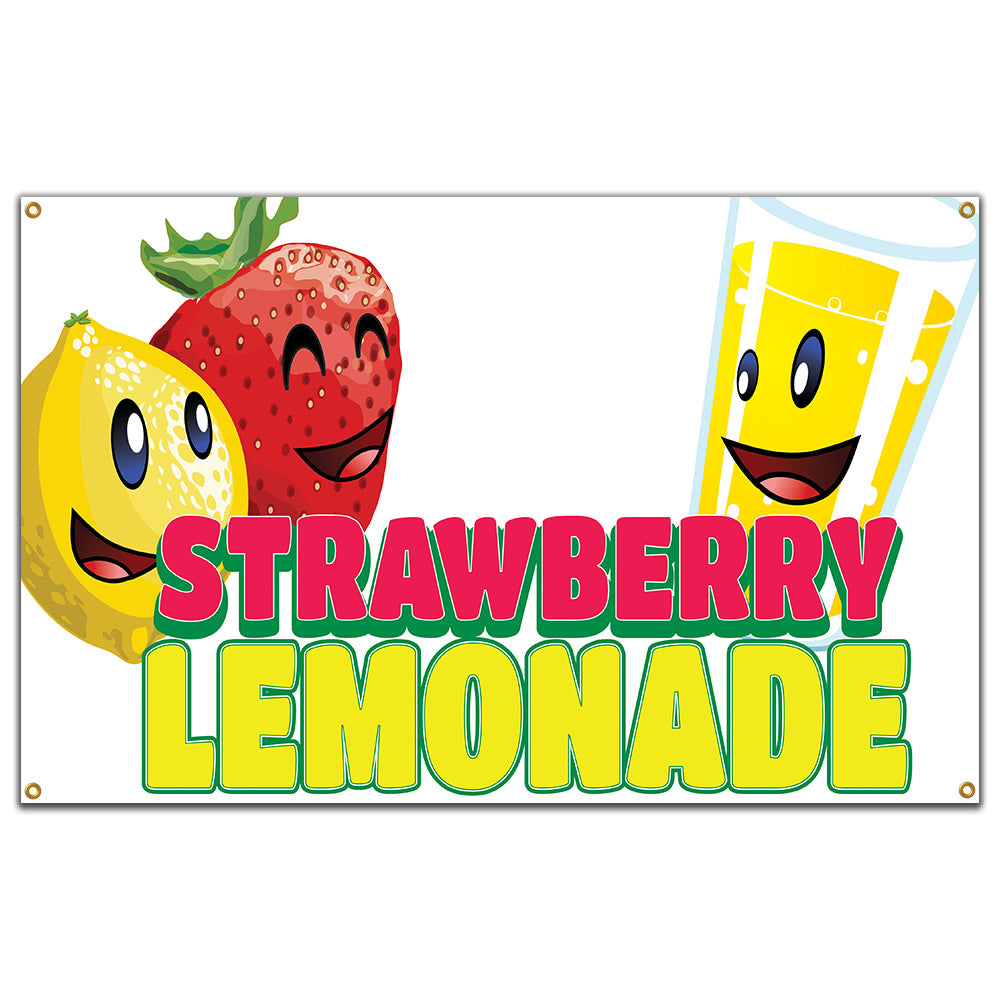 Strawberry Lemonade Banner