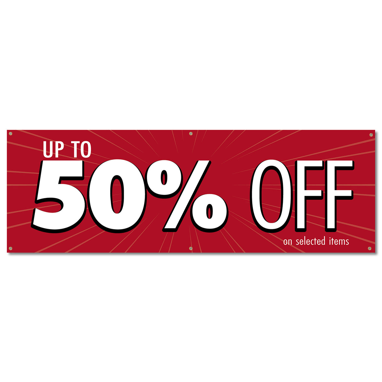 50% Off Banner
