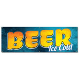 Beer Ice Cold Banner