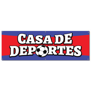 Casa De Deportes Banner