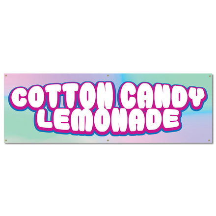 Cotton Candy Lemonade Banner