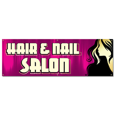 Hair And Nail Salon Banner