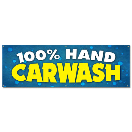 Hand Car Wash Banner