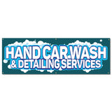 Hand Car Wash Banner