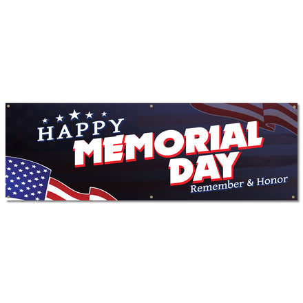 Happy Memorial Day Banner