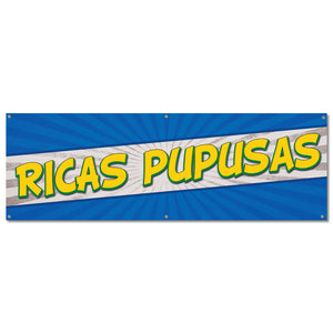 Ricas Pupusas Banner