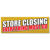 Store Closing Banner