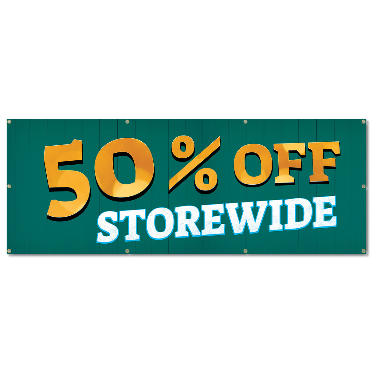 50% Off Storewide Banner