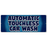 Automatic Touchless Car Wash Banner