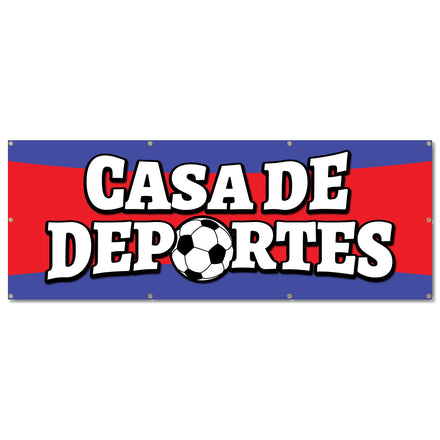 Casa De Deportes Banner