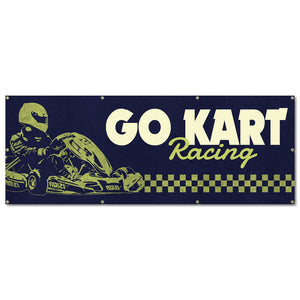 Go Kart Racing Banner