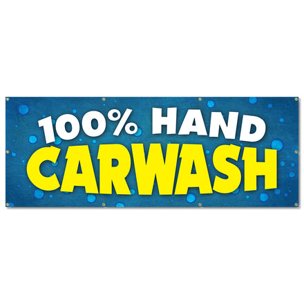 Hand Car Wash Banner