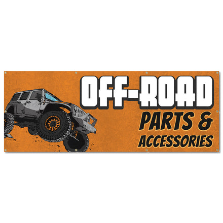 Off-Road Parts Banner